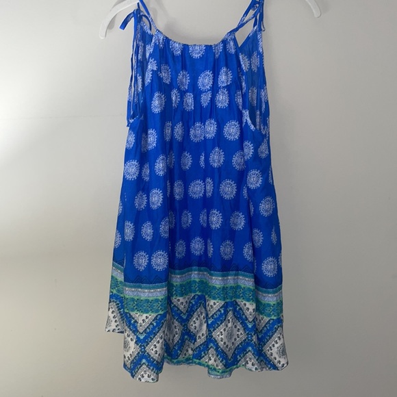 CHIP & PEPPER BLUE MODAL TIE STRING TANK - Picture 2 of 5